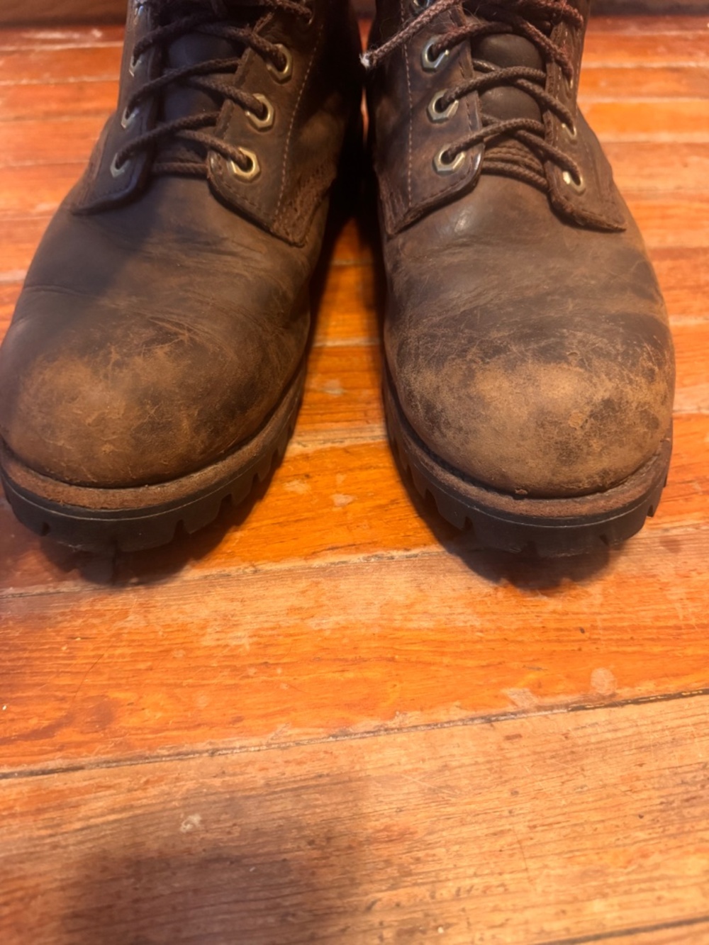 vintage L.L.Bean men's all-leather work/hiking boots size 9 likely from the late - Picture 4 of 8